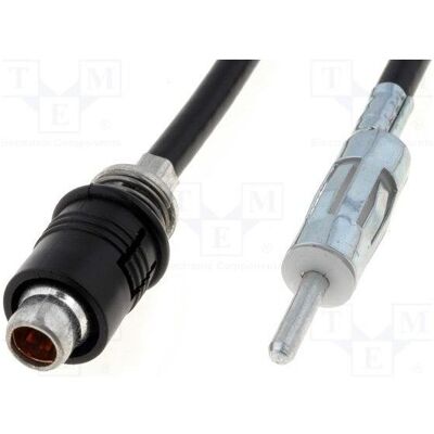Per.Pic. Kabel 1m DIN KFZ-Marke: VW KFZ-Modell: VW Polo 2000-> (Antennenkabel), Antennenkabel Per.Pic. Kabel 1m DIN KFZ-Marke: VW KFZ-Modell: VW Polo 2000-> (Antennenkabel), Antennenkabel