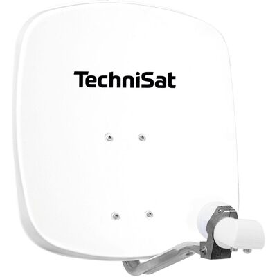 TechniSat DigiDish 45 (Parabolantenne, 32.20 dB, UKW / MW / LW), SAT Spiegel + SAT Antennen, Weiss TechniSat DigiDish 45 (Parabolantenne, 32.20 dB, UKW / MW / LW), SAT Spiegel + SAT Antennen, Weiss