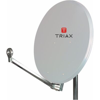 Triax Hit FESAT 85 (Parabolantenne, 39.20 dB, DAB/ DAB+, UKW / MW / LW), SAT Spiegel + SAT Antennen, Grau Triax Hit FESAT 85 (Parabolantenne, 39.20 dB, DAB/ DAB+, UKW / MW / LW), SAT Spiegel + SAT Antennen, Grau