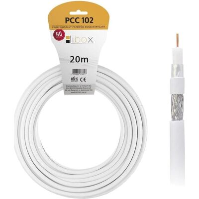 Libox Kabelis SAT Trishield HD/20m PCC102-20 (SAT Kabel), Antennenkabel Libox Kabelis SAT Trishield HD/20m PCC102-20 (SAT Kabel), Antennenkabel