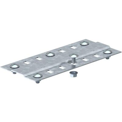 OBO Bettermann Stossstellenleiste breit, mit 2 7070310, SAT Zubehör OBO Bettermann Stossstellenleiste breit, mit 2 7070310, SAT Zubehör