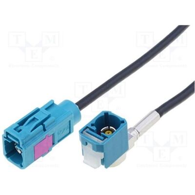 4CarMedia Kabel 2m Fakra-Buchse,Fakra-Buchse gewinkelt (Antennenkabel), Antennenkabel 4CarMedia Kabel 2m Fakra-Buchse,Fakra-Buchse gewinkelt (Antennenkabel), Antennenkabel
