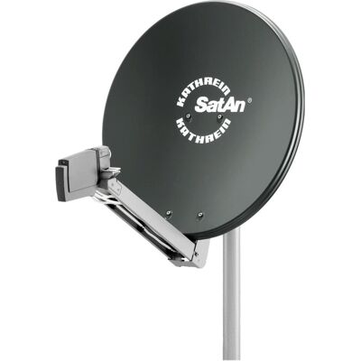Kathrein Cas 80 (Parabolantenne, 36.80 dB, DVB-S / -S2), SAT Spiegel + SAT Antennen, Grau Kathrein Cas 80 (Parabolantenne, 36.80 dB, DVB-S / -S2), SAT Spiegel + SAT Antennen, Grau