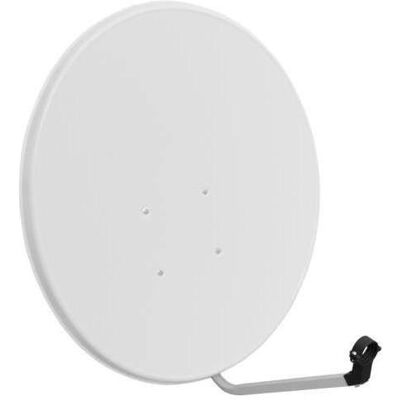 Lasmex Satellite dish 80, white, 5pcs kit with mounting accessories (Parabolantenne, DVB-S / -S2), SAT Spiegel + SAT Antennen, Weiss Lasmex Satellite dish 80, white, 5pcs kit with mounting accessories (Parabolantenne, DVB-S / -S2), SAT Spiegel + SAT Antennen, Weiss