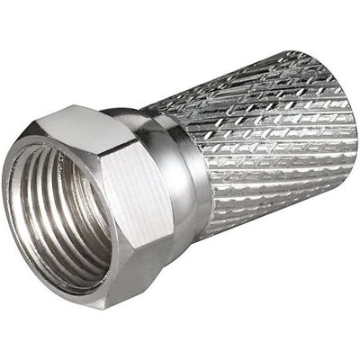 Hapena F-Stecker 6,6-7,0mm 27609 für Koax-Kabel (Antennenkabel), Antennenkabel Hapena F-Stecker 6,6-7,0mm 27609 für Koax-Kabel (Antennenkabel), Antennenkabel