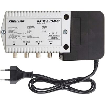 Kreiling Tech. BKG-Verstärker KR 38 BKG-D/65 (Verstärker), SAT Zubehör Kreiling Tech. BKG-Verstärker KR 38 BKG-D/65 (Verstärker), SAT Zubehör