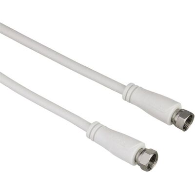 Hama SAT-Anschlusskabel - grosser Schraubenkopf (90 dB, SAT Kabel), Antennenkabel Hama SAT-Anschlusskabel - grosser Schraubenkopf (90 dB, SAT Kabel), Antennenkabel