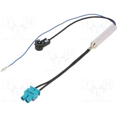 4CarMedia Kabel Fakra-Stecker doppelt,ISO-Stecker gewinkelt, Antennenkabel 4CarMedia Kabel Fakra-Stecker doppelt,ISO-Stecker gewinkelt, Antennenkabel