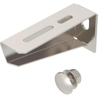 OBO Bettermann Wand- & Stielhalter - Edelstahl, 90° - Kabelsystem OBO Bettermann Wand- & Stielhalter - Edelstahl, 90° - Kabelsystem