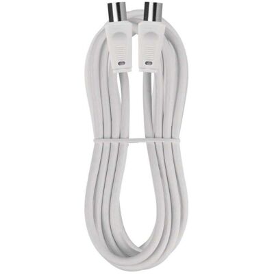 Emos Antennen-Koaxialkabel, geschirmt 2,5m – gerader Stecker (Antennenkabel), Antennenkabel Emos Antennen-Koaxialkabel, geschirmt 2,5m – gerader Stecker (Antennenkabel), Antennenkabel