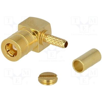 4CarMedia Steckverbinder: Antennen- Buchse SMB-B RG174 gewinkelt, Antennenkabel 4CarMedia Steckverbinder: Antennen- Buchse SMB-B RG174 gewinkelt, Antennenkabel