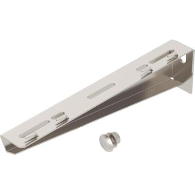 OBO Bettermann MWAG 12 31 A2 - Wand- und Stielausleger, Edelstahl OBO Bettermann MWAG 12 31 A2 - Wand- und Stielausleger, Edelstahl