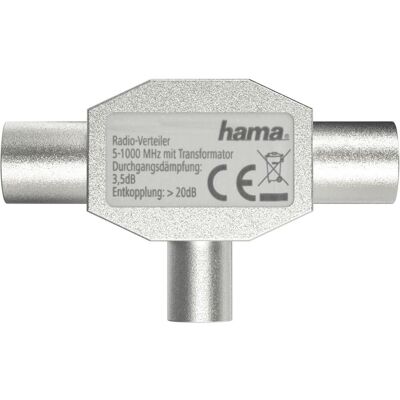 Hama Antennen-Verteiler, Koax-Stecker (Antennenkabel), Antennenkabel Hama Antennen-Verteiler, Koax-Stecker (Antennenkabel), Antennenkabel