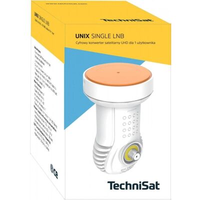 TechniSat Unix Single Lnb (Single LNB, 40mm), LNB, Weiss TechniSat Unix Single Lnb (Single LNB, 40mm), LNB, Weiss