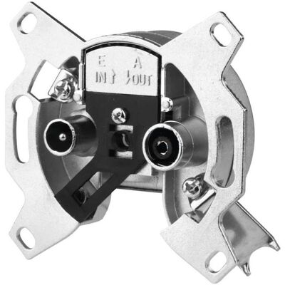 Emos Antennen-Steckdose EU 3503 (Antennendose), SAT Zubehör Emos Antennen-Steckdose EU 3503 (Antennendose), SAT Zubehör
