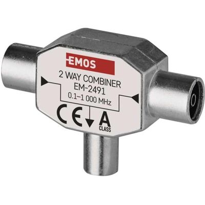 Emos Ferrite-Einspeiseweiche EU 2491 (D193), SAT Zubehör Emos Ferrite-Einspeiseweiche EU 2491 (D193), SAT Zubehör