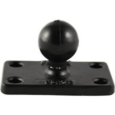 RAM Mounts Basisplatte rechteckig, Smartphone Halterung, Schwarz RAM Mounts Basisplatte rechteckig, Smartphone Halterung, Schwarz