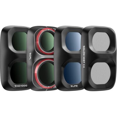 Freewell Osmo Pocket 4p Filters - Every Day - 4pack - Black, Action Cam Zubehör, Schwarz Freewell Osmo Pocket 4p Filters - Every Day - 4pack - Black, Action Cam Zubehör, Schwarz