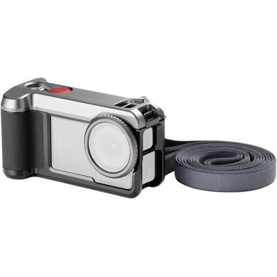 SmallRig 6371 Dedicated Street Photography Cage for DJI Osmo Action 5 Pro / 4 / 3, Action Cam Zubehör, Schwarz, Silber SmallRig 6371 Dedicated Street Photography Cage for DJI Osmo Action 5 Pro / 4 / 3, Action Cam Zubehör, Schwarz, Silber