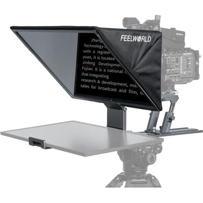 Feelworld TP21 21" Teleprompter (Teleprompter), Video Zubehör, Schwarz Feelworld TP21 21" Teleprompter (Teleprompter), Video Zubehör, Schwarz