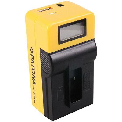 Patona Synchron USB Ladegerät f. GoPro Hero 8 AHDBT-801 Hero 7 AHDBT-701 Hero 6 Hero 5 AHDBT-501 mit, Action Cam Zubehör, Schwarz Patona Synchron USB Ladegerät f. GoPro Hero 8 AHDBT-801 Hero 7 AHDBT-701 Hero 6 Hero 5 AHDBT-501 mit, Action Cam Zubehör, Schwarz