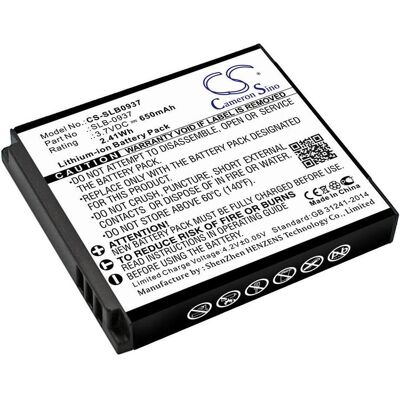 NoName Battery for SLB-0937 replacement battery (Kamera Akku), Kamera Stromversorgung NoName Battery for SLB-0937 replacement battery (Kamera Akku), Kamera Stromversorgung