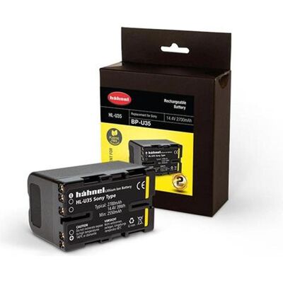 Hähnel HL-U35 Kamera-Akku - 2700mAh, 14,4V, Ersatz für BP-U35 Hähnel HL-U35 Kamera-Akku - 2700mAh, 14,4V, Ersatz für BP-U35