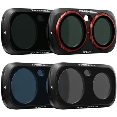 Freewell Insta360 Luna Ultra Filter-Set für den Alltag (4-teilig), Action Cam Zubehör Freewell Insta360 Luna Ultra Filter-Set für den Alltag (4-teilig), Action Cam Zubehör