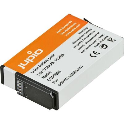 Jupio GoPro Fusion ASBBA-001 2710mAh (CGP0006), Action Cam Zubehör, Schwarz Jupio GoPro Fusion ASBBA-001 2710mAh (CGP0006), Action Cam Zubehör, Schwarz