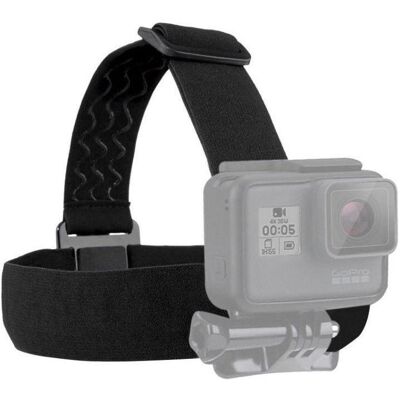 Puluz Stirnband mit Sportkamerahalterung, Action Cam Zubehör, Schwarz Puluz Stirnband mit Sportkamerahalterung, Action Cam Zubehör, Schwarz
