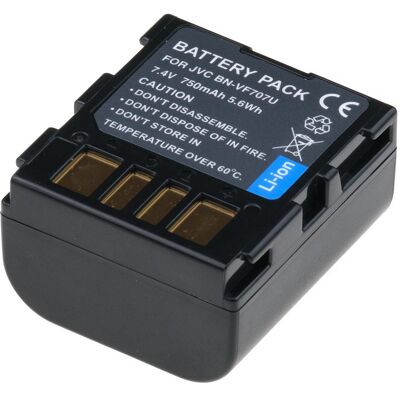 T6 Power Baterie JVC BN-VF707U, BN-VF707,,, šedá (Kamera Akku), Kamera Stromversorgung, Grau T6 Power Baterie JVC BN-VF707U, BN-VF707,,, šedá (Kamera Akku), Kamera Stromversorgung, Grau