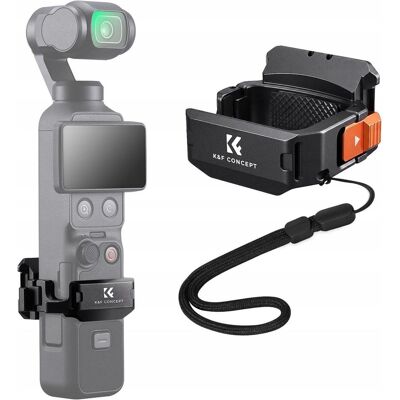 K&F Concept Kf Obudowa Uchwyt Adapter Do Dji Osmo Pocket 3 / 4 Mocowanie Na Gopro Gwint 1/4" / Kf20.0023, Action Cam Zubehör, Schwarz K&F Concept Kf Obudowa Uchwyt Adapter Do Dji Osmo Pocket 3 / 4 Mocowanie Na Gopro Gwint 1/4" / Kf20.0023, Action Cam Zubehör, Schwarz