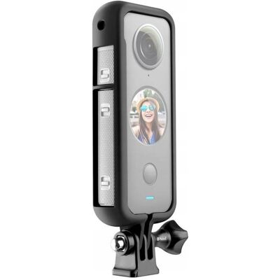 Puluz Frame Mount Obudowa Ramka Do Insta360 One X2 / Pu587b, Action Cam Zubehör, Schwarz Puluz Frame Mount Obudowa Ramka Do Insta360 One X2 / Pu587b, Action Cam Zubehör, Schwarz