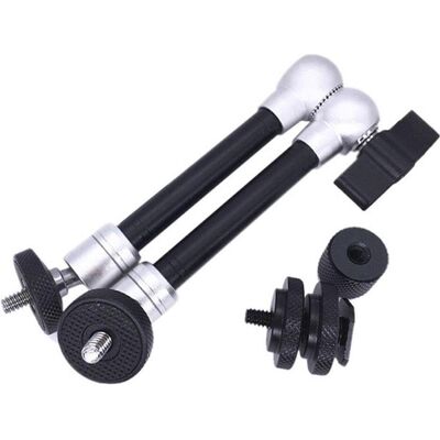 Caruba Magic Arm 7" mit Blitzschuh, Video Zubehör, Schwarz Caruba Magic Arm 7" mit Blitzschuh, Video Zubehör, Schwarz
