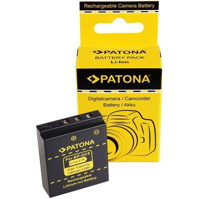 Patona BP-DC8 (Kamera Akku), Kamera Stromversorgung Patona BP-DC8 (Kamera Akku), Kamera Stromversorgung