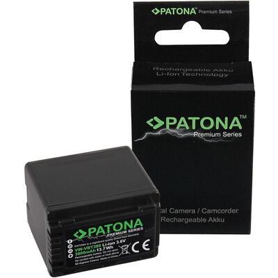 Patona Premium VBT380 (Kamera Akku), Kamera Stromversorgung, Schwarz Patona Premium VBT380 (Kamera Akku), Kamera Stromversorgung, Schwarz