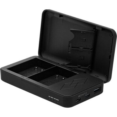 Patona Dual Ladegerät BLK22 Powerbank (Kamera Akku Ladegerät), Kamera Stromversorgung Patona Dual Ladegerät BLK22 Powerbank (Kamera Akku Ladegerät), Kamera Stromversorgung