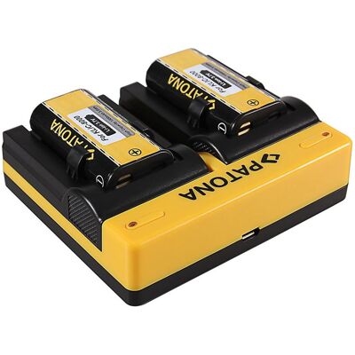 Patona Dual Ladegerät f. Kodak Klic-8000 DB-50 Easyshare Z1012 IS Z1085 IS Z1485 IS Z612 inkl. Micro (Kamera Akku Ladegerät), Kamera Stromversorgung, Schwarz Patona Dual Ladegerät f. Kodak Klic-8000 DB-50 Easyshare Z1012 IS Z1085 IS Z1485 IS Z612 inkl. Micro (Kamera Akku Ladegerät), Kamera Stromversorgung, Schwarz