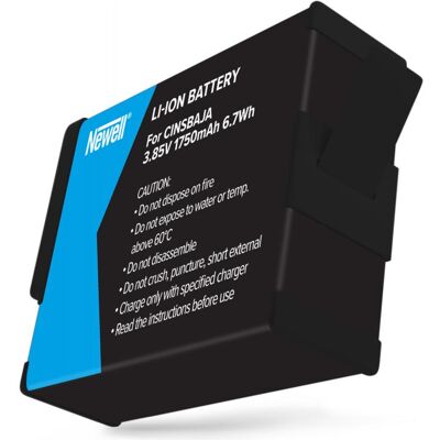 Newell CINSBAJA Ersatzakku für Insta360 Ace / Ace Pro (Kamera Akku), Kamera Stromversorgung, Schwarz Newell CINSBAJA Ersatzakku für Insta360 Ace / Ace Pro (Kamera Akku), Kamera Stromversorgung, Schwarz
