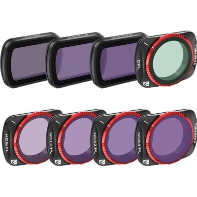 Freewell Set of 8 filters All Day, Action Cam Zubehör, Mehrfarbig Freewell Set of 8 filters All Day, Action Cam Zubehör, Mehrfarbig