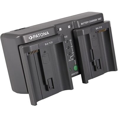 Patona Ladegerät Dual EN-EL18 (Kamera Akku Ladegerät), Kamera Stromversorgung, Schwarz Patona Ladegerät Dual EN-EL18 (Kamera Akku Ladegerät), Kamera Stromversorgung, Schwarz