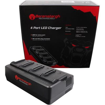 Berenstargh 4-f??h L?d?g?rät für Panasonic VW-VBD29 VW-VBD58 VW-VBD78 AJ-PX298MC HDC-MDH2GK AJ-HPX27 (Kamera Akku Ladegerät), Kamera Stromversorgung, Schwarz Berenstargh 4-f??h L?d?g?rät für Panasonic VW-VBD29 VW-VBD58 VW-VBD78 AJ-PX298MC HDC-MDH2GK AJ-HPX27 (Kamera Akku Ladegerät), Kamera Stromversorgung, Schwarz