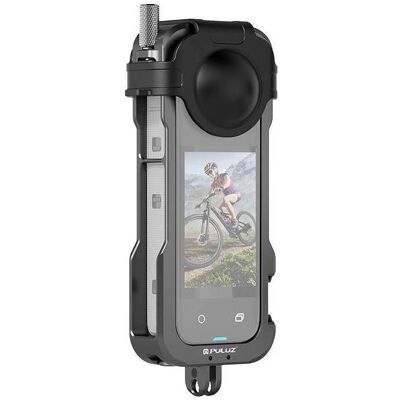 Puluz Metal Protective Cage With Lens Cover, Action Cam Zubehör, Schwarz Puluz Metal Protective Cage With Lens Cover, Action Cam Zubehör, Schwarz