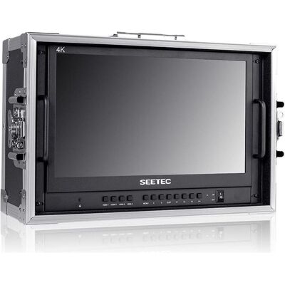 Feelworld Seetec Metallkoffer für Atem156 (Monitor Zubehör), Video Zubehör, Schwarz, Silber Feelworld Seetec Metallkoffer für Atem156 (Monitor Zubehör), Video Zubehör, Schwarz, Silber