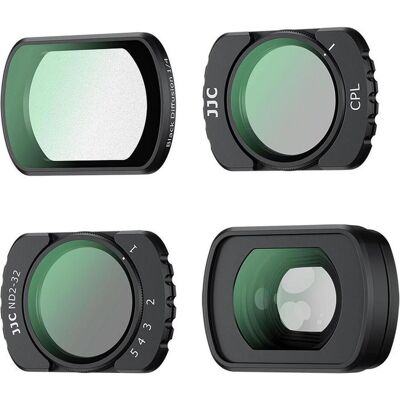 JJC F PK4WA Filter Set for DJI Osmo Pocket 4/3, Action Cam Zubehör JJC F PK4WA Filter Set for DJI Osmo Pocket 4/3, Action Cam Zubehör