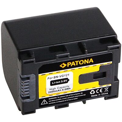 Patona Akku f. JVC BN-VG121 BN-VG121AC BN-VG121E BN-VG121EU GZ-GX1 (Kamera Akku), Kamera Stromversorgung, Schwarz Patona Akku f. JVC BN-VG121 BN-VG121AC BN-VG121E BN-VG121EU GZ-GX1 (Kamera Akku), Kamera Stromversorgung, Schwarz