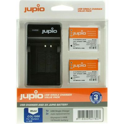 Jupio COL1000, Kamera Stromversorgung, Schwarz Jupio COL1000, Kamera Stromversorgung, Schwarz