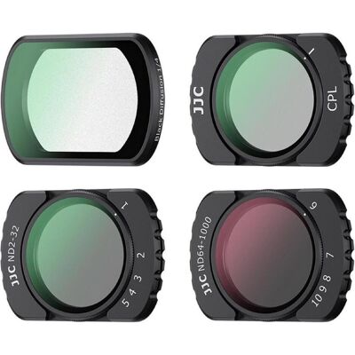 JJC F PK4NDV Filter Set for DJI Osmo Pocket 4/3, Action Cam Zubehör JJC F PK4NDV Filter Set for DJI Osmo Pocket 4/3, Action Cam Zubehör