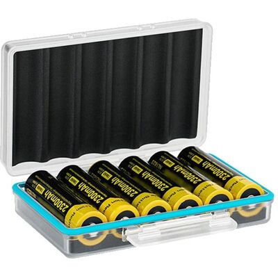 JJC BC-36X18650 Batteriefach - Stoßfest, Sicher, Tragbar JJC BC-36X18650 Batteriefach - Stoßfest, Sicher, Tragbar