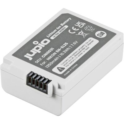 Jupio EN-EL25 Ultra 1350mAh (Kamera Akku), Kamera Stromversorgung, Schwarz Jupio EN-EL25 Ultra 1350mAh (Kamera Akku), Kamera Stromversorgung, Schwarz